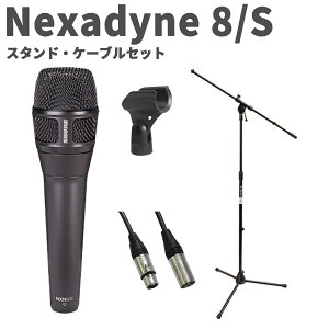 SHURE Nexadyne 8/S �X�^���h�E�P�[�u���Z�b�g �X�[�p�[�J�[�f�B�I�C�h�E�_�C�i�~�b�N�E�{�[�J���}�C�N���z�� �V���A