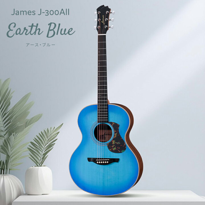 楽天市場】James J-300AII 単品・初心者12点セット アコースティック  