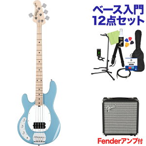 STERLING by Musicman RAY4LH-M1 CHB �`���b�p�[�E�u���[ �x�[�X ���S��12�_�Z�b�g �yFender�A���v�t�z �G���L�x�[�X ���t�g�n���h ���t�e�B �X�^�[���� �y���S�҃Z�b�g�z