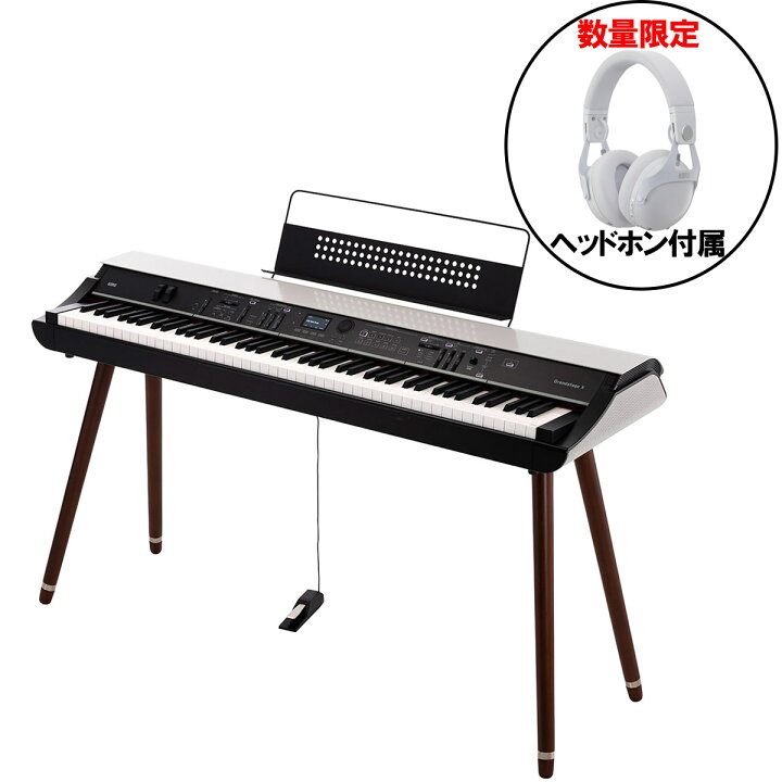 楽天市場】[数量限定 ヘッドホン付属!] KORG Grandstage X 木製 