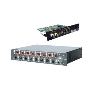 AMS Neve 1073OPX Octal Mic Preamp unit & Dante/USB digital option card bundle }CNvAv Dante/USB J[ht oh G[GGXj[u