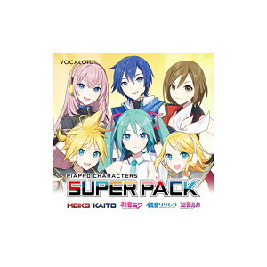 CRYPTON PIAPRO CHARACTERS SUPER PACK _E[h VOCALOIDZbg ~N E J MEIKO KAITO Nvg [[[i s]