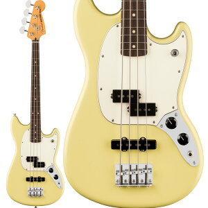 Fender Player II Mustang Bass PJ Hialeah Yellow GLx[X X^O tF_[