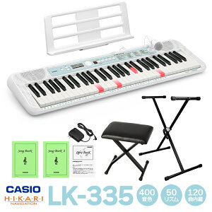 �y�ŏI�݌Ɂz CASIO LK-335 ���i�r�Q�[�V�����L�[�{�[�h 61���� �X�^���h�E�C�X�Z�b�g �J�V�I �yLK-330��p�i�z �L�[�{�[�h �d�q�s�A�m