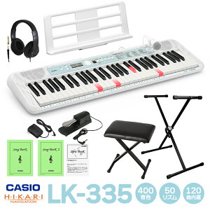 �y�ŏI�݌Ɂz CASIO LK-335 ���i�r�Q�[�V�����L�[�{�[�h 61���� �X�^���h�E�C�X�E�w�b�h�z���E�y�_���Z�b�g �J�V�I �yLK-330��p�i�z �L�[�{�[�h �d�q�s�A�m