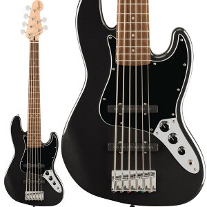 Squier by Fender Affinity Series Jazz Bass VI Black Metallic 6GLx[X WYx[X XNC[ / XNCA