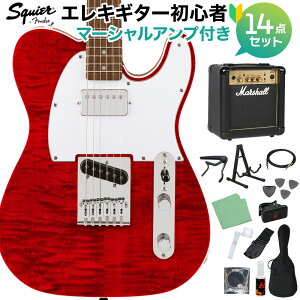 Squier by Fender Affinity Series Telecaster FMT SH Crimson Red Transparent GLM^[S14_Zbgy}[VAvtz eLX^[ tCCv XNC[ / XNCA yS҃Zb