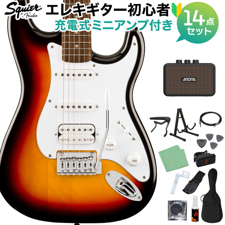 楽天市場】Squier by Fender Affinity Series Stratocaster Junior HSS  