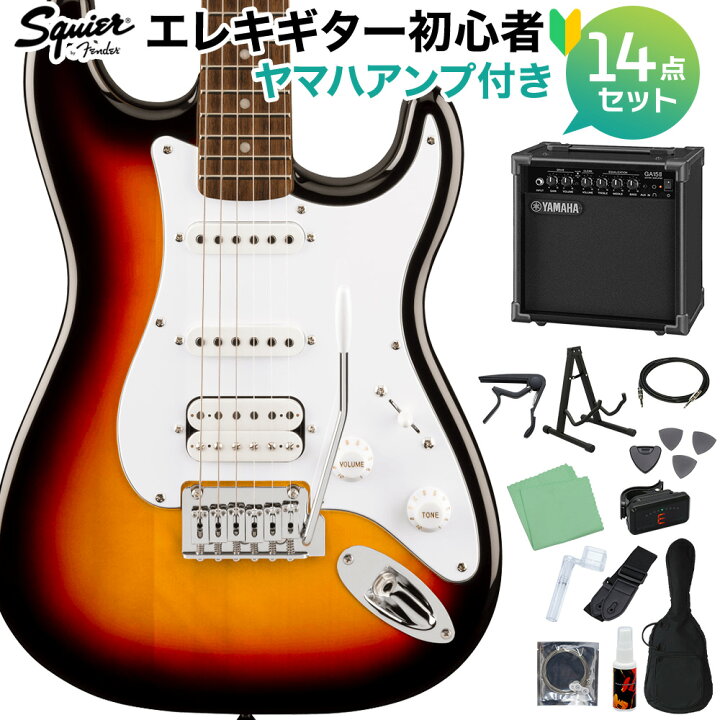 楽天市場】Squier by Fender Affinity Series Stratocaster Junior HSS 