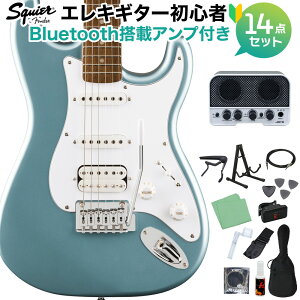 Squier by Fender Affinity Series Stratocaster Junior HSS Ice Blue Metallic GLM^[S14_Zbg yBluetoothڃ~jAvtz XggLX^[ V[gXP[ XNC[ / XNCA y