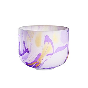 MEINL Sonic Energy Marble Crystal Singing Bowls [Crown Chakra B4 432Hz] a25.5cm }[u NX^ VMO{E 10C` }Cl MCSB10B \jbNGiW[