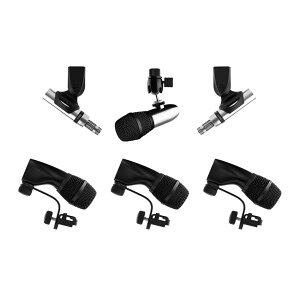 EarthWorks DK6 6-Piece Drum Mic Kit [DM6 1{ / DM17 3{ / SR20 Gen2 2{] h}CNLbg A[X[NX