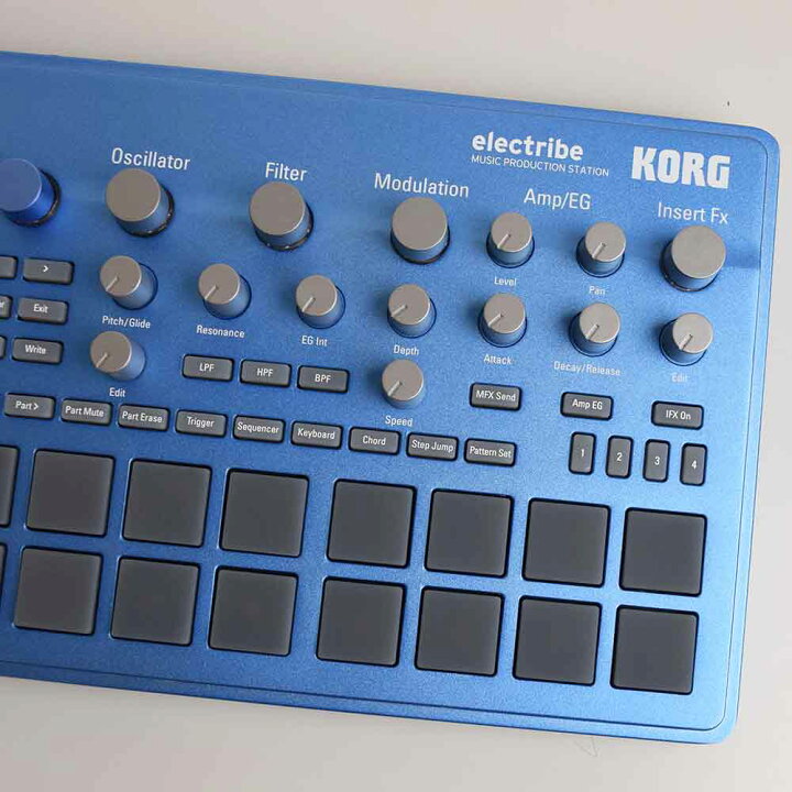 楽天市場】KORG ELECTRIBE2-BL ハードウェアシーケンサー コルグ 