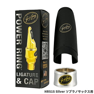 JODYJAZZ POWER RING Ligature HRS1S Silver with Cap p[OK`[ Vo[ \vmTbNXp WfBWY