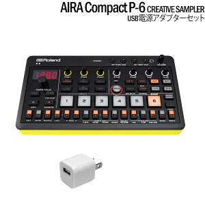 Roland AIRA Compact P-6 CREATIVE SAMPLER + USBdA_v^[Zbg NGCeBuTv[ [h P6