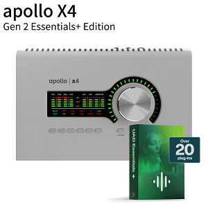 [ʌ] UNIVERSAL AUDIO Apollo x4 Gen2 Essentials+ Edition I[fBIC^[tFCX jo[TI[fBI