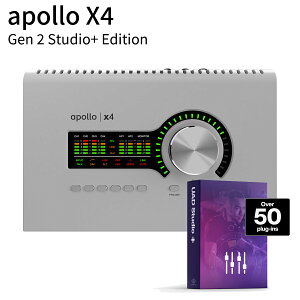 [2025/10/30ɐio^ƃvOC炦] UNIVERSAL AUDIO Apollo x4 Gen2 Studio+ Edition I[fBIC^[tFCX jo[TI[fBI