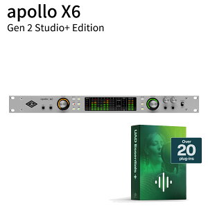 UNIVERSAL AUDIO Apollo x6 Gen2 Essentials+ Edition I[fBIC^[tFCX jo[TI[fBI