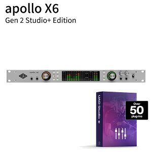 [2025/10/30ɐio^ƃvOC炦] UNIVERSAL AUDIO Apollo x6 Gen2 Studio+ Edition I[fBIC^[tFCX jo[TI[fBI