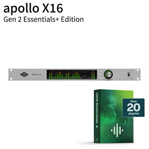 [2025/10/30ɐio^ƃvOC炦] UNIVERSAL AUDIO Apollo x16 Gen2 Essentials+ Edition I[fBIC^[tFCX jo[TI[fBI