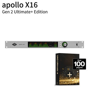 [2025/10/30ɐio^ƃvOC炦] UNIVERSAL AUDIO Apollo x16 Gen2 Ultimate+ Edition I[fBIC^[tFCX jo[TI[fBI