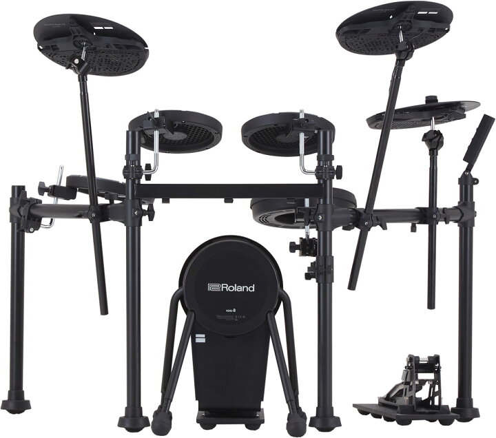 楽天市場】Roland VQD106 サイレント電子ドラム【V-Drums Quiet Design 