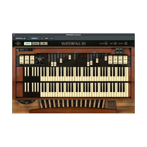 UNIVERSAL AUDIO Waterfall B3 Organ �v���O�C���\�t�g ���j�o�[�T���I�[�f�B�I [���[���[�i ������s��]