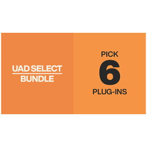 UNIVERSAL AUDIO UAD Select 6 Bundle vOC\tg jo[TI[fBI [[[i s]