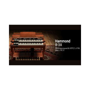 IK Multimedia Hammond B-3X \tg IK}`fBA [[[i s]