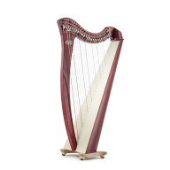 Salvi HARPS JUNO27 ジュノ 27弦 (マホガニー) [リュック付属] 小型 レバーハープ 竪琴 サルヴィハープ