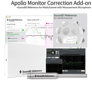 �y20����25���̓G���g���[�ł����P5�{�z[���� 2026/06/21��] Sonarworks Apollo Monitor Correction Add-on for bundling with SoundID Reference for Multichannel with Measurement Microphone �\�i�[���[�N�X