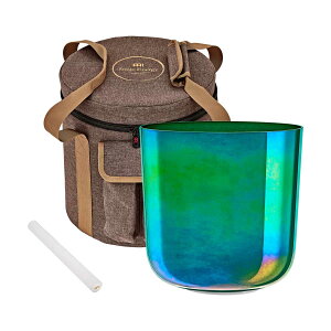 MEINL Sonic Energy Essence Crystal Singing Bowls [Heart Chakra F3 440Hz] a20cm Mint Blue NX^ VMO{E 8C` }Cl ECSB8F3MB \jbNGiW[