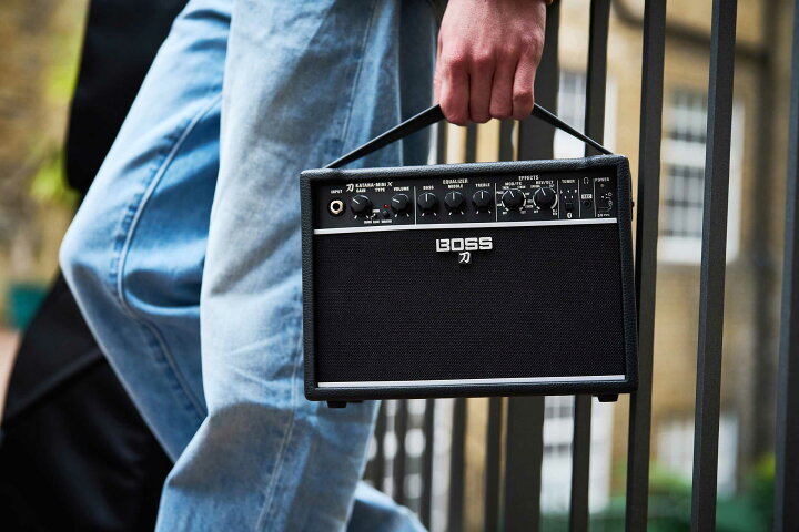 楽天市場】BOSS KATANA-MINI X ギターアンプ ミニアンプ 10W ベース 