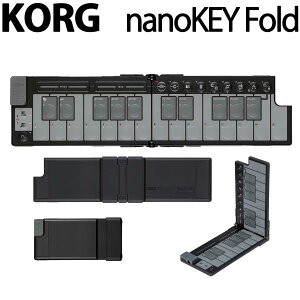 KORG nanoKEY Fold (Black) 25 MIDIL[{[h MIDIRg[[ RO