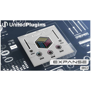 UnitedPlugins Expanse 3D ���i�C�e�b�h�v���O�C��[���[���[�i ������s��]