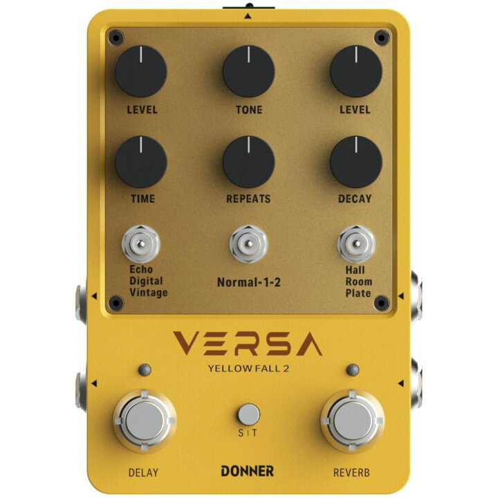 楽天市場】Donner Yellow Fall II ディレイ リバーブ エフェクター  