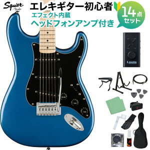 Squier by Fender Affinity Series Stratocaster Maple Fingerboard Black Pickguard Lake Placid Blue GLM^[S14_ZbgywbhzAvtz XggLX^[ XNC[ / XNCA