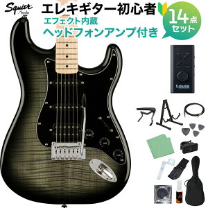 Squier by Fender Affinity Series Stratocaster FMT HSS Black Burst GLM^[S14_ZbgywbhzAvtz XggLX^[ XNC[ / XNCA