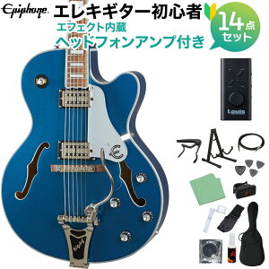 Epiphone Emperor Swingster Delta Blue Metallic GLM^[ S14_Zbg wbhzAvt tARM^[ GstH