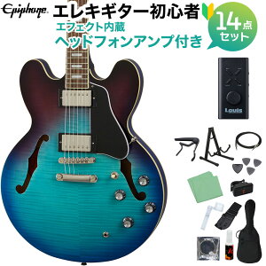 Epiphone ES-335 Figured BB �G���L�M�^�[���S��14�_�Z�b�g�y�w�b�h�z���A���v�t���z �Z�~�A�R�M�^�[ �G�s�t�H�� ES335
