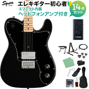 Squier by Fender Paranormal Esquire Deluxe Metallic Black GLM^[S14_Zbg ywbhzAvtz GXNC[ XNC[ / XNCA