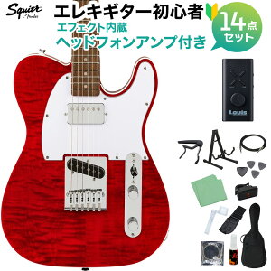 Squier by Fender Affinity Series Telecaster FMT SH Crimson Red Transparent GLM^[S14_Zbg ywbhzAvtz eLX^[ tCCv XNC[ / XNCA