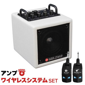 �y�ȒP�����V�[���h�s�v�ŉ��K���t�z Phil Jones Bass (PJB) X4C White + LGW-01 ���C�����X�V�X�e���Z�b�g �x�[�X�A���v ���o�C���o�b�e���[�쓮�Ή����f�� �t�B���W���[���Y�x�[�X