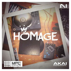 Native Instruments (NI) Homage MPC Edition (MPC���[�U�[��p) �l�C�e�B�u�C���X�g�D�������c [���[���[�i ������s��]