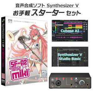AH-Software Synthesizer V 2 AI miki yX^[^[Zbg tJ~L C7453