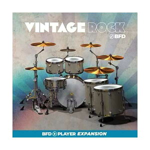 BFD PLAYER EXPANSIONS: VINTAGE ROCK [BFD Player��p�g������] BFPVR[���[���[�i ������s��]