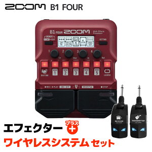 ZOOM B1 FOUR + LGW-01 CXVXeZbg }`GtFN^[ x[Xp Y[