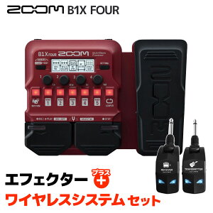 ZOOM B1X FOUR + LGW-01 CXVXeZbg }`GtFN^[ x[Xp Y[