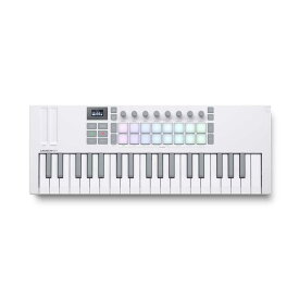 novation Launchkey Mini 37 Mk4 White 37鍵盤 MIDIキーボード MIDIコントローラー ノベーション
