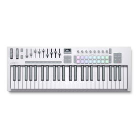 novation Launchkey 49 Mk4 White 49鍵盤 MIDIキーボード MIDIコントローラー ノベーション